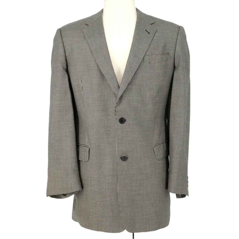Coppley Sport Coat Mens 48L Beige Ermenegildo Zegna Cashmere Blazer Jacket Lined